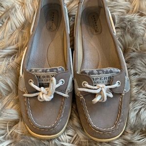 Sperry's top-siders in "Angelfish"